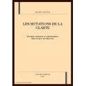 LES MUTATIONS DE LA CLARTE