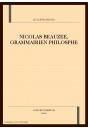 NICOLAS BEAUZEE, GRAMMAIRIEN PHILOSOPHE