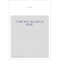 TOME XLIII. NOUVELLE SERIE.