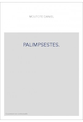 PALIMPSESTES.