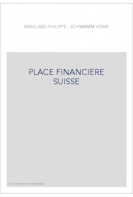 PLACE FINANCIERE SUISSE