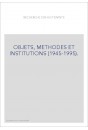 LA RECHERCHE DIX-HUITIEMISTE. OBJETS, METHODES ET INSTITUTIONS (1945-1995).
