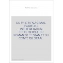 DU PHILTRE AU GRAAL. POUR UNE INTERPRETATION THEOLOGIQUE DU ROMAN DE TRISTAN ET DU CONTE DU GRAAL.
