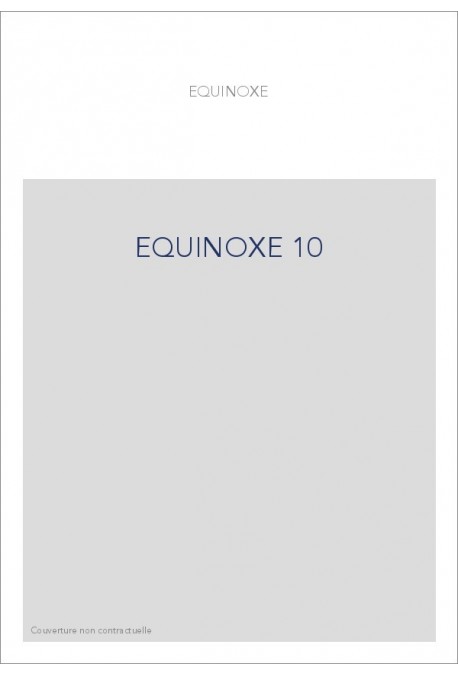 EQUINOXE 10