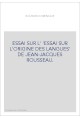 ESSAI SUR L' 'ESSAI SUR L'ORIGINE DES LANGUES' DE JEAN-JACQUES ROUSSEAU.