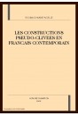 LES CONSTRUCTIONS PSEUDO-CLIVEES EN FRANCAIS CONTEMPORAIN