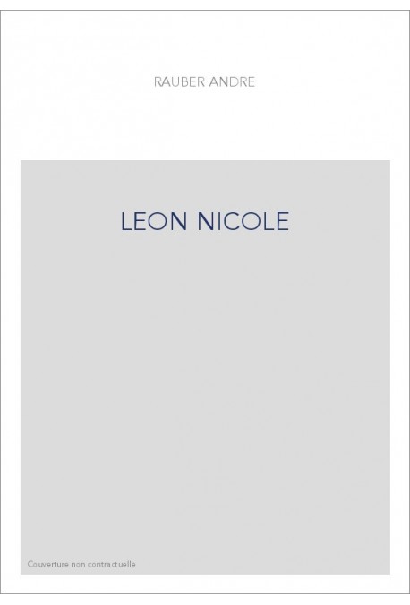 LEON NICOLE