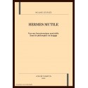 HERMES MUTILE. VERS UNE HERMENEUTIQUE MATERIELLE