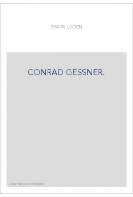 CONRAD GESSNER.