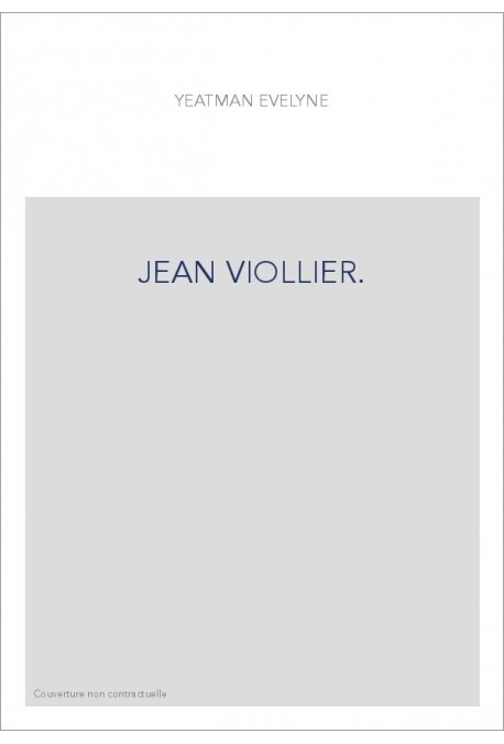 JEAN VIOLLIER.