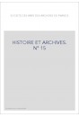 HISTOIRE ET ARCHIVES, JANVIER-JUIN 2004