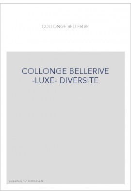 COLLONGE BELLERIVE -LUXE- DIVERSITE