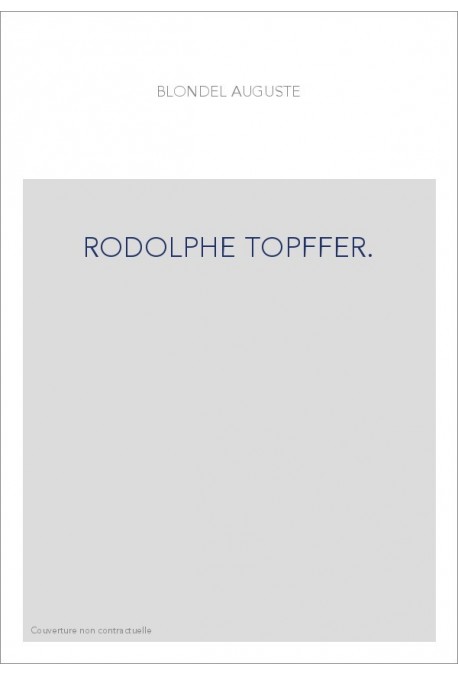 RODOLPHE TOPFFER.