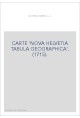 CARTE 'NOVA HELVETIA TABULA GEOGRAPHICA'. (1715).