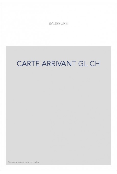 CARTE ARRIVANT GL CH