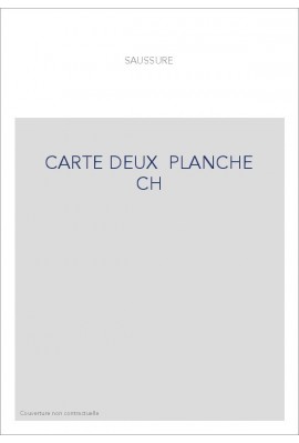 CARTE DEUX PLANCHE CH