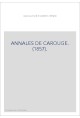 ANNALES DE CAROUGE. (1857).