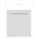 GLOSSAIRE GENEVOIS