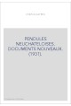 PENDULES NEUCHATELOISES. DOCUMENTS NOUVEAUX. (1931).