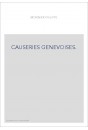 CAUSERIES GENEVOISES.