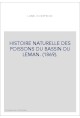 HISTOIRE NATURELLE DES POISSONS DU BASSIN DU LEMAN. (1869).