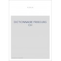 DICTIONNAIRE FRIBOURG CH