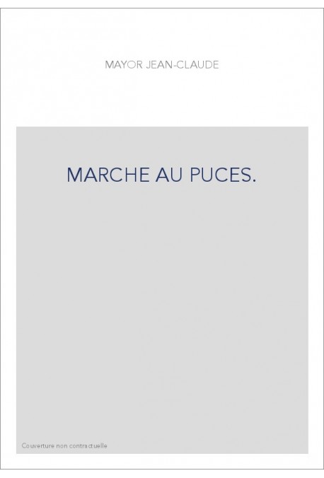 MARCHE AU PUCES.