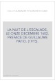 LA NUIT DE L'ESCALADE, LE ONZE DECEMBRE 1602. PREFACE DE GUILLAUME FATIO. (1915).