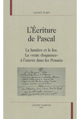 L'ECRITURE DE PASCAL