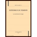 EXTENSION DU FEMININ