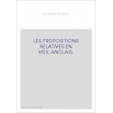 LES PROPOSITIONS RELATIVES EN VIEIL-ANGLAIS.