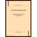 LE POIDS DES MOTS