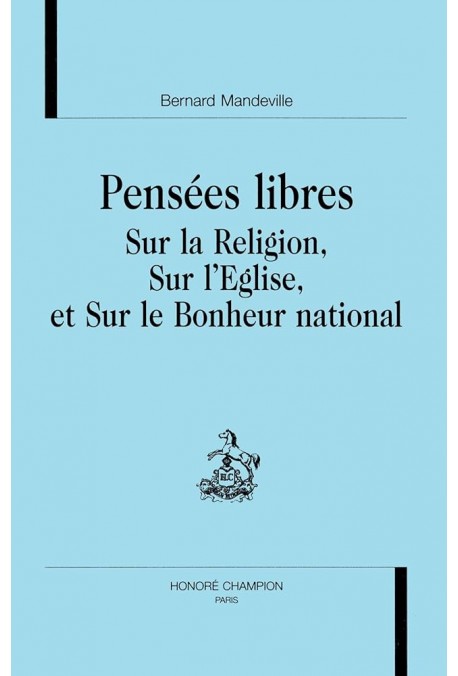 PENSÉES LIBRES