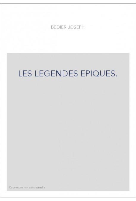 LES LEGENDES EPIQUES. TOME 2