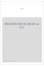 RECHERCHES SUR LES SOURCES LATINES DES CONTES ET ROMANS COURTOIS DU MOYEN AGE.