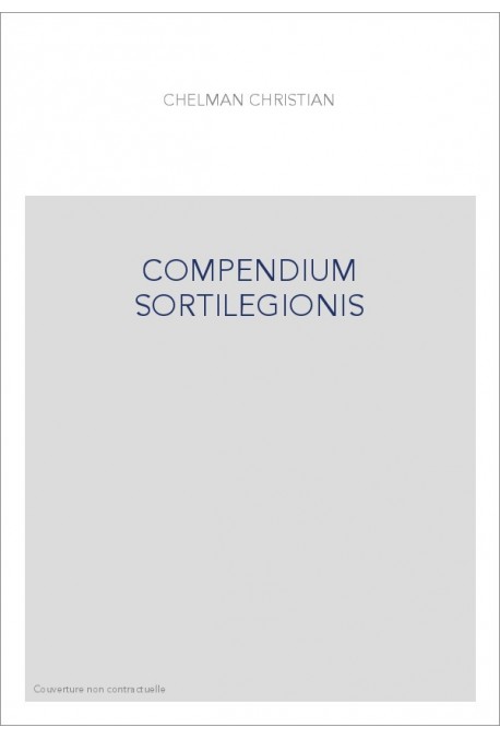 COMPENDIUM SORTILEGIONIS