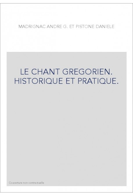 CHANT GREGORIEN