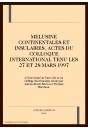 MELUSINE CONTINENTALES ET INSULAIRES. ACTES DU COLLOQUE INTERNATIONAL TENU LES 27 ET 28 MARS 1997