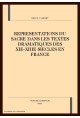 REPRESENTATIONS DU SACRE DANS LES TEXTES DRAMATIQUES DES XIE-XIIIE SIECLES EN FRANCE