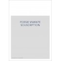 POESIE VIVANTE MELANGES ALBERT-BIROT A
