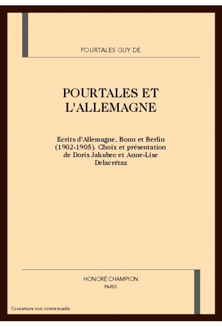 POURTALES ET L'ALLEMAGNE