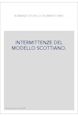 INTERMITTENZE DEL MODELLO SCOTTIANO.