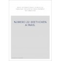 NUMERO 22: BEETHOVEN A PARIS.
