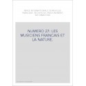 NUMERO 27: LES MUSICIENS FRANCAIS ET LA NATURE.