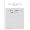 NUMERO 8: BARTOK ET LA FRANCE.