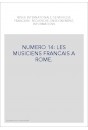 NUMERO 14: LES MUSICIENS FRANCAIS A ROME.