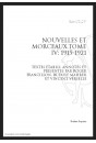 OEUVRES COMPLETES VIII. NOUVELLES ET MORCEAUX.TOME IV. 1915-1921