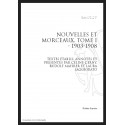 OEUVRES COMPLETES. V. NOUVELLES ET MORCEAUX. TOME I. 1903-1908