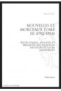 OEUVRES COMPLETES.VII. NOUVELLES ET MORCEAUX.TOME III. 1912-1914.