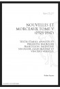 OEUVRES COMPLETES IX. NOUVELLES ET MORCEAUX.TOME V. 1925-1947